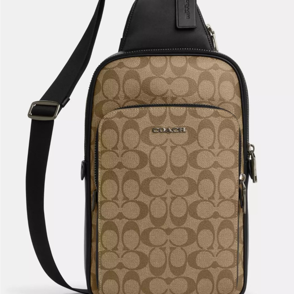 Coach Ethan Back in Signature canvas
